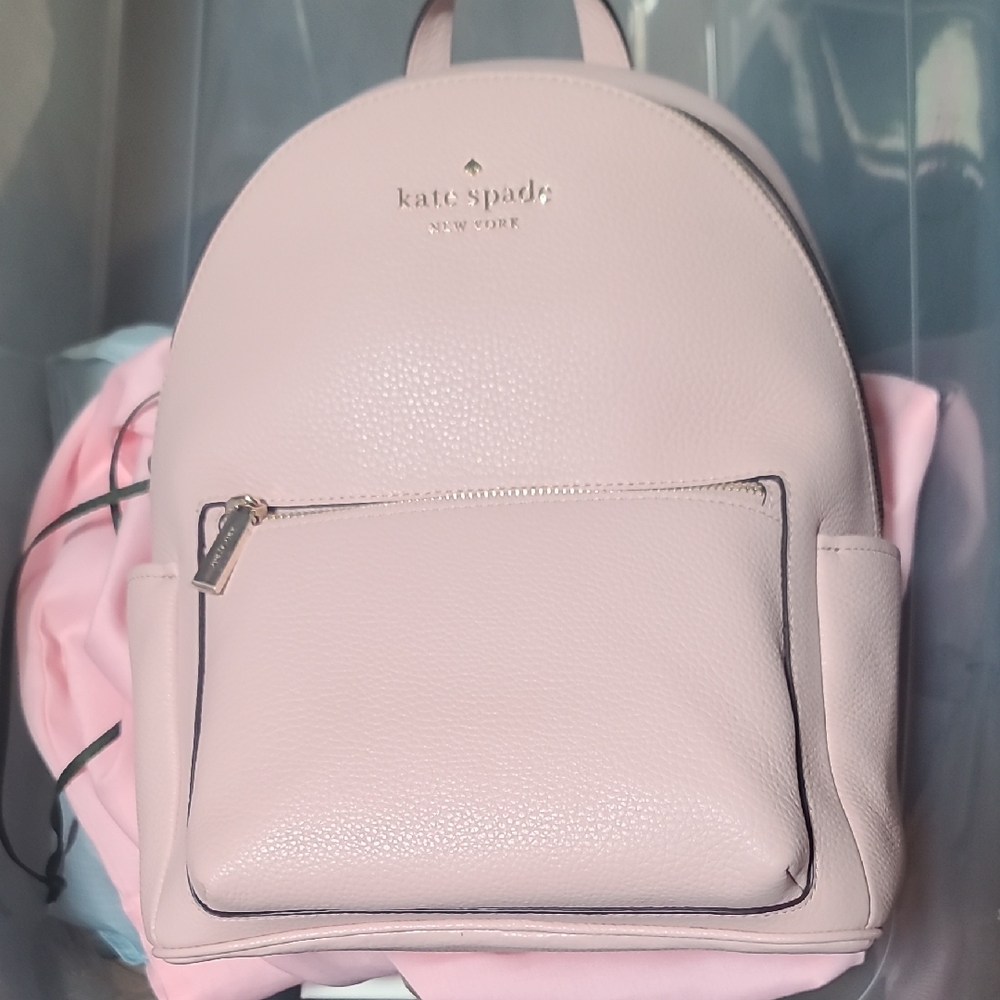 Kate Spade Blush Leather Backpack NwT New